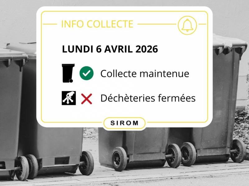 Lundi de Pâques - 6 avril 2026